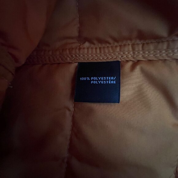 Lafayette 148 New York Burnt Orange Quilted Puffer Vest Pockets Warm Office Hike - Picture 3 of 8